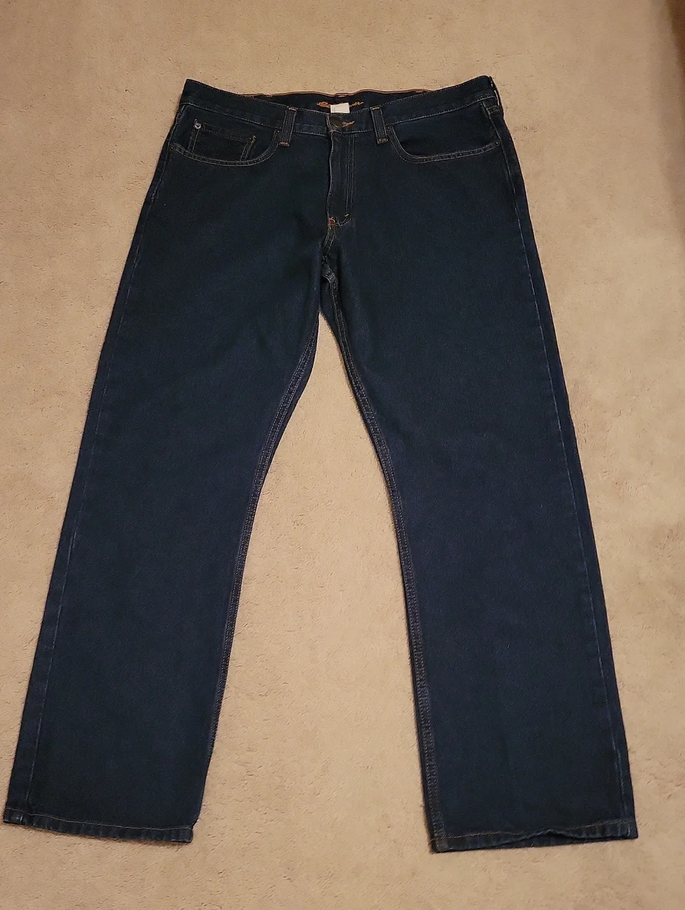 Eddie Bauer Men’s Indigo Blue Straight Jeans